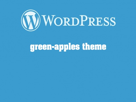 green-apples theme